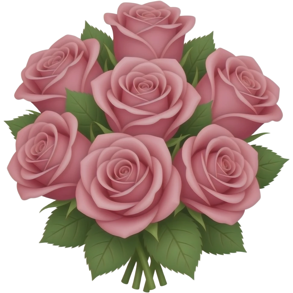 roséfarbenen emoji