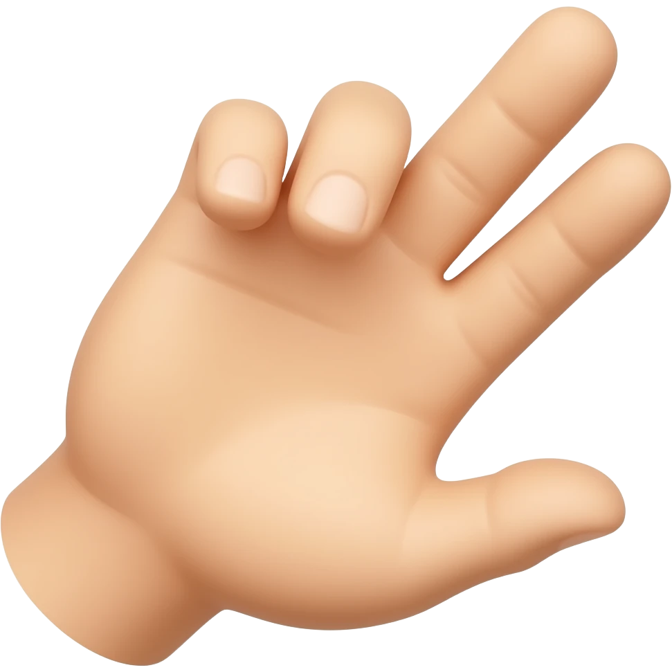 рука у уха emoji
