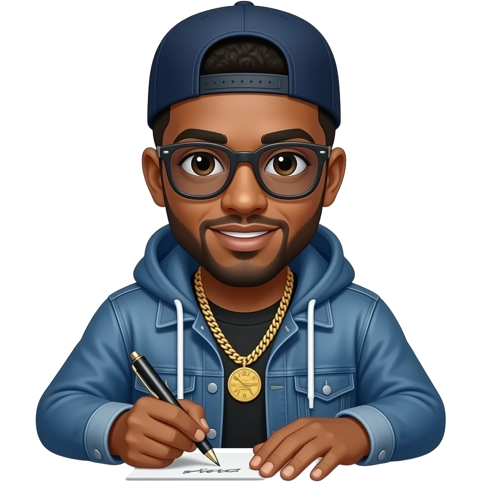 Jul rappeur signe des mains emoji