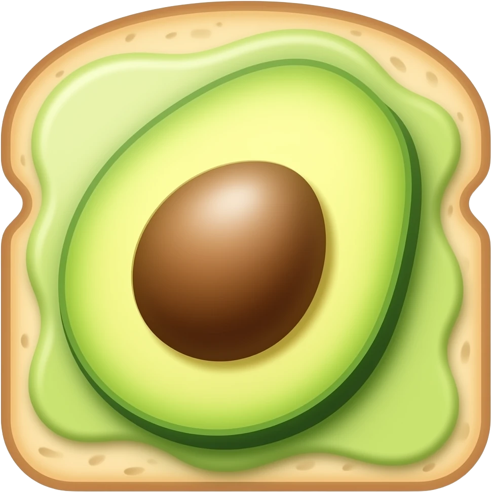 Avocado toast emoji