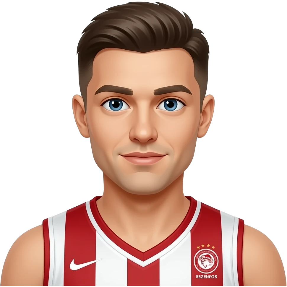 Olympiakos basketball vezenkov emoji