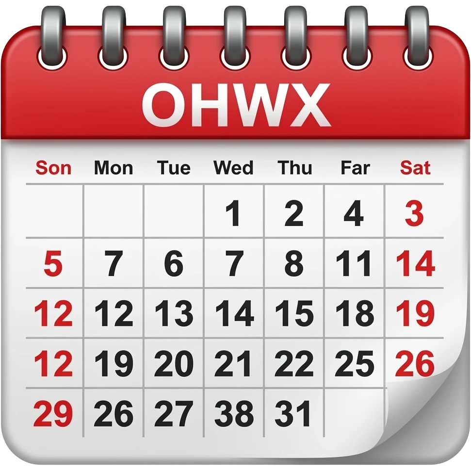 calendar emoji