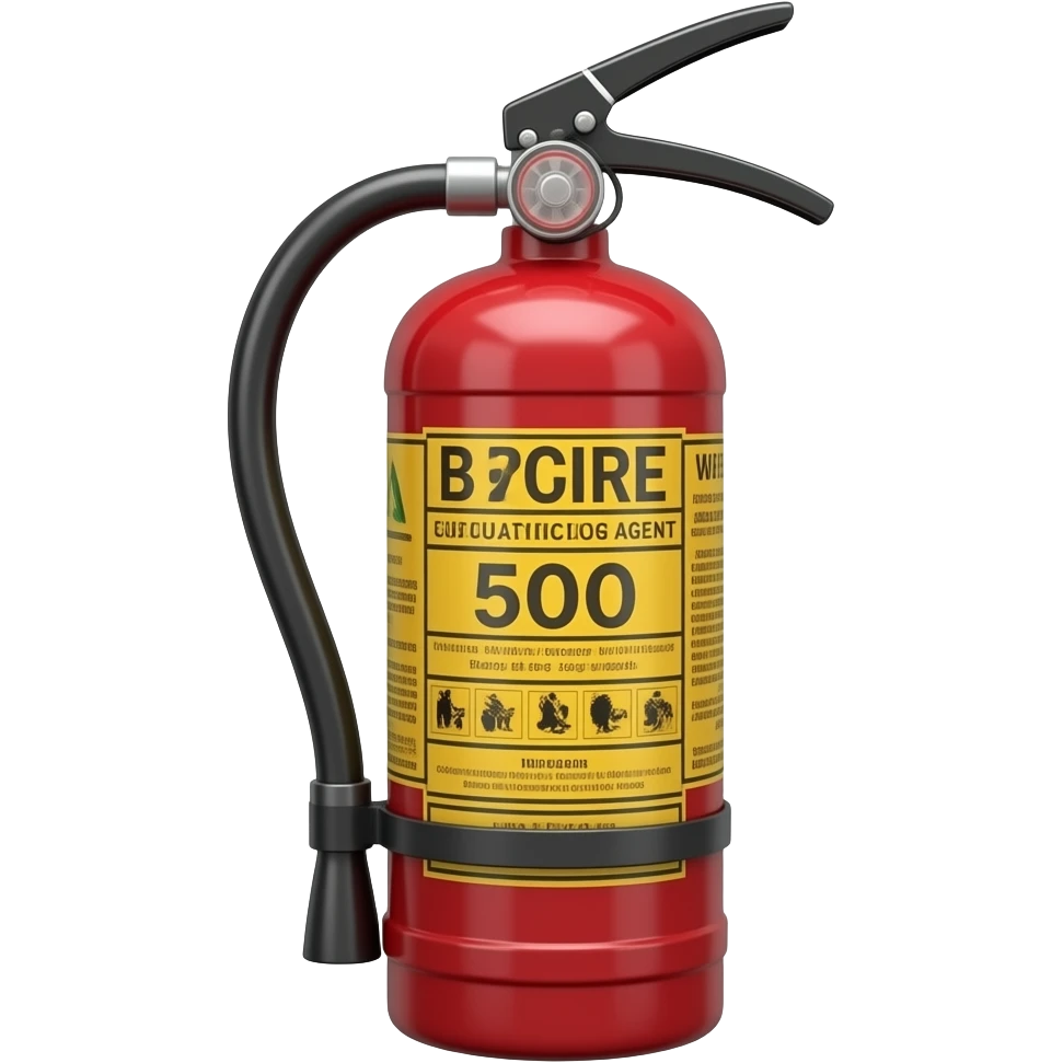 f 500 agente encapsulador extintor emoji
