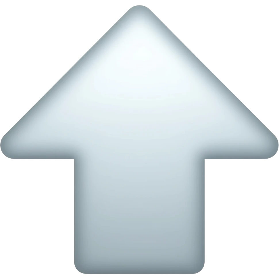 flèche qui monte emoji