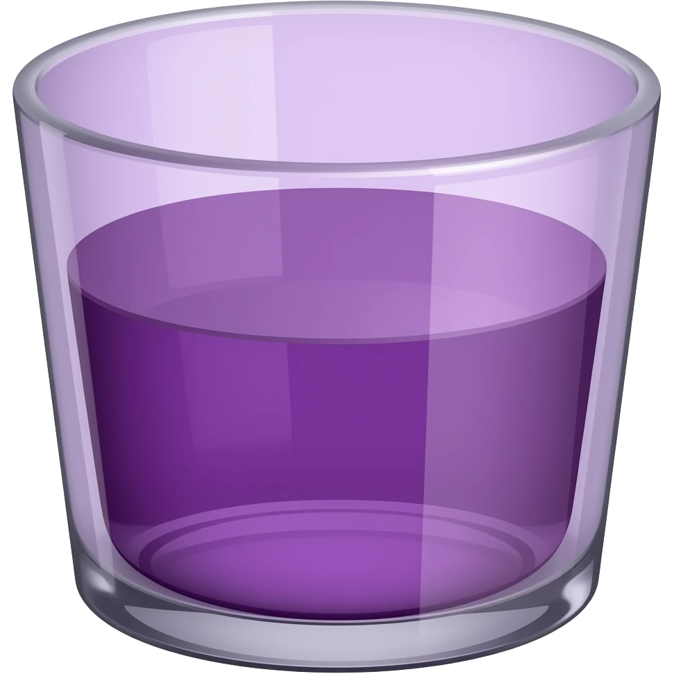 1 roxo vidro emoji