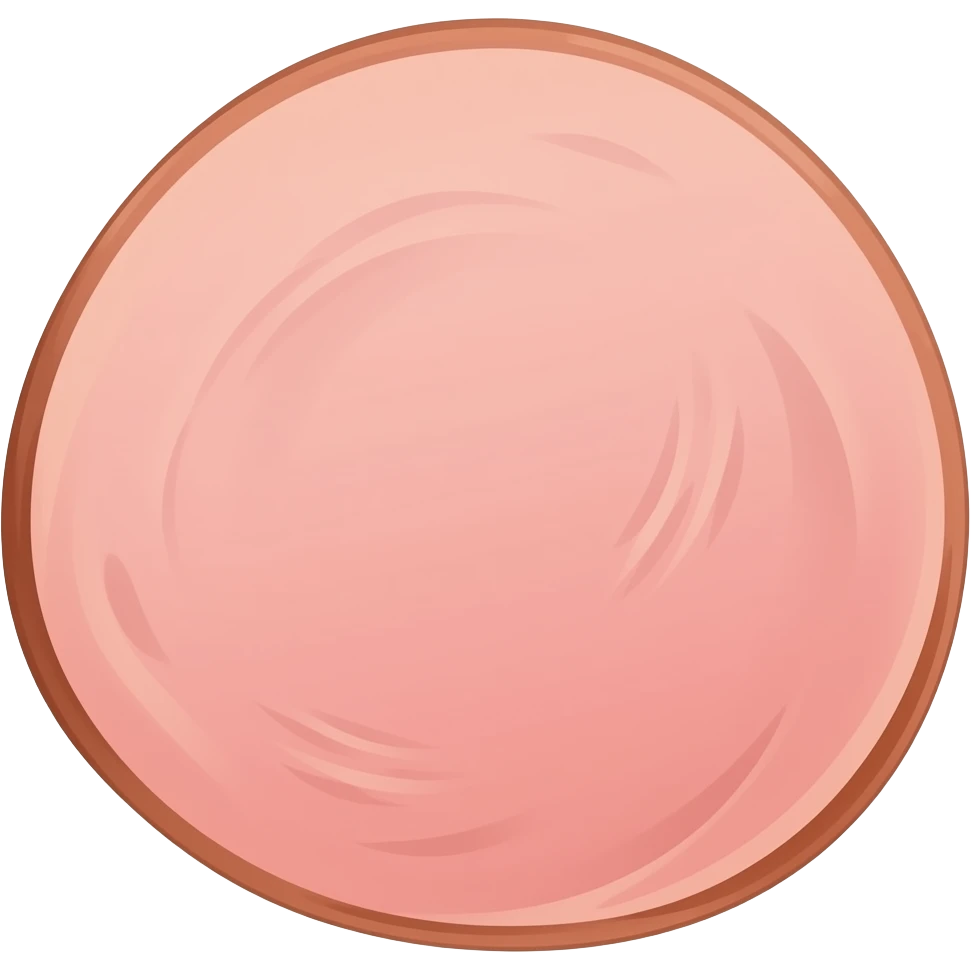 One thin slice of ham emoji