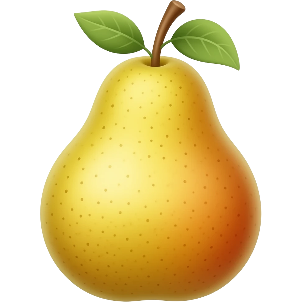 Pear emoji