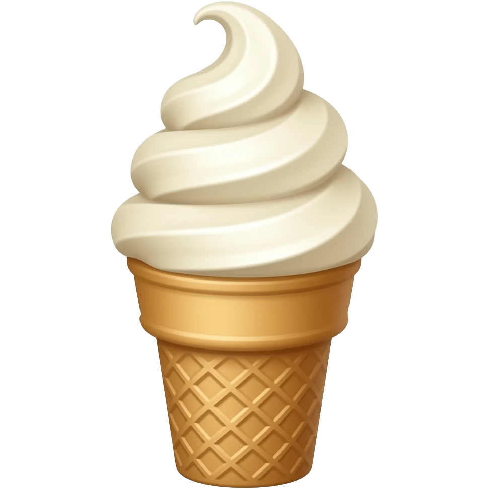 Soft serve emoji