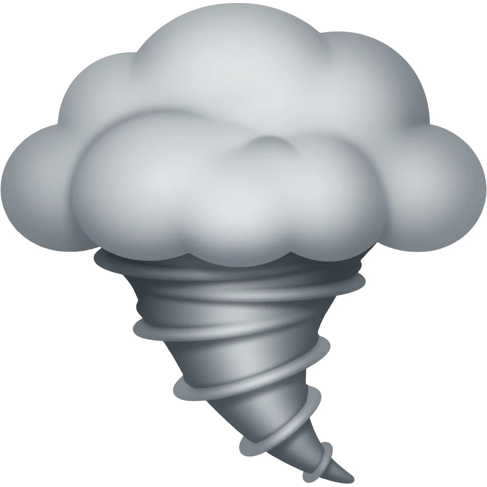 tornado emoji