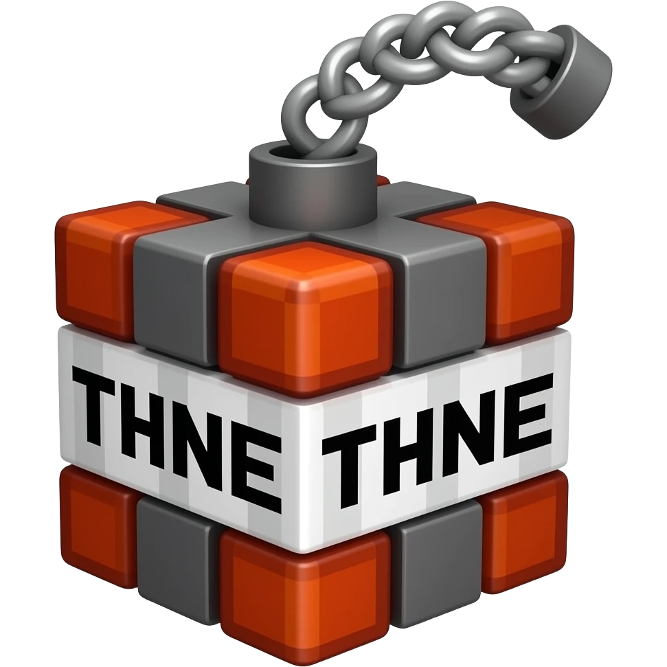 Minecraft tnt emoji
