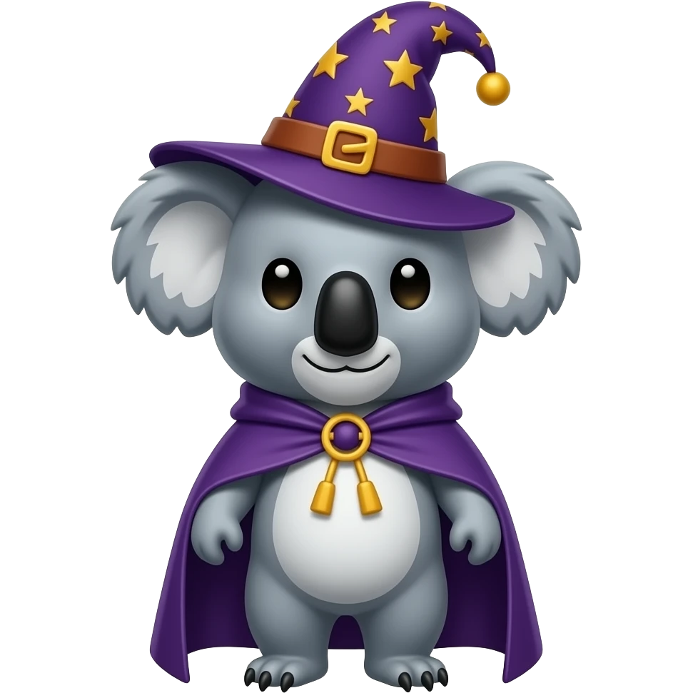 koala wizard emoji