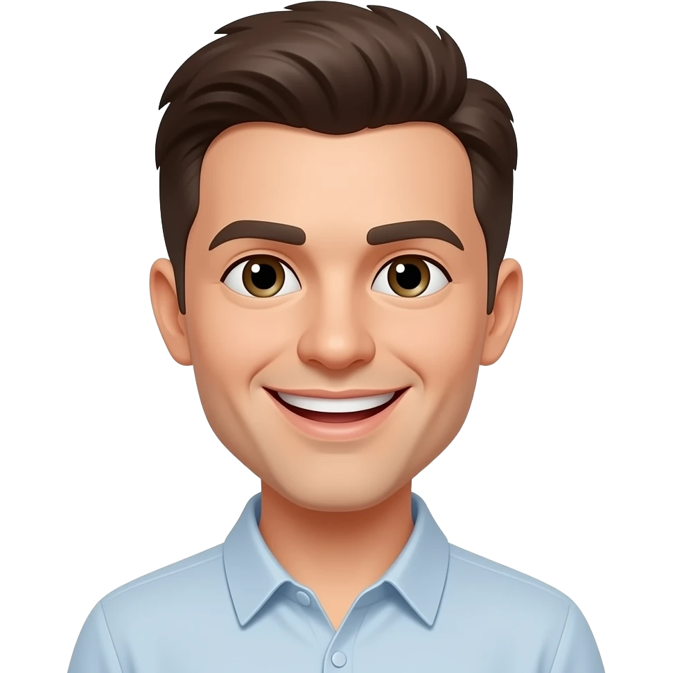 Diagonal smiley emoji emoji