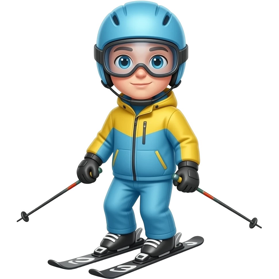 Skier emoji