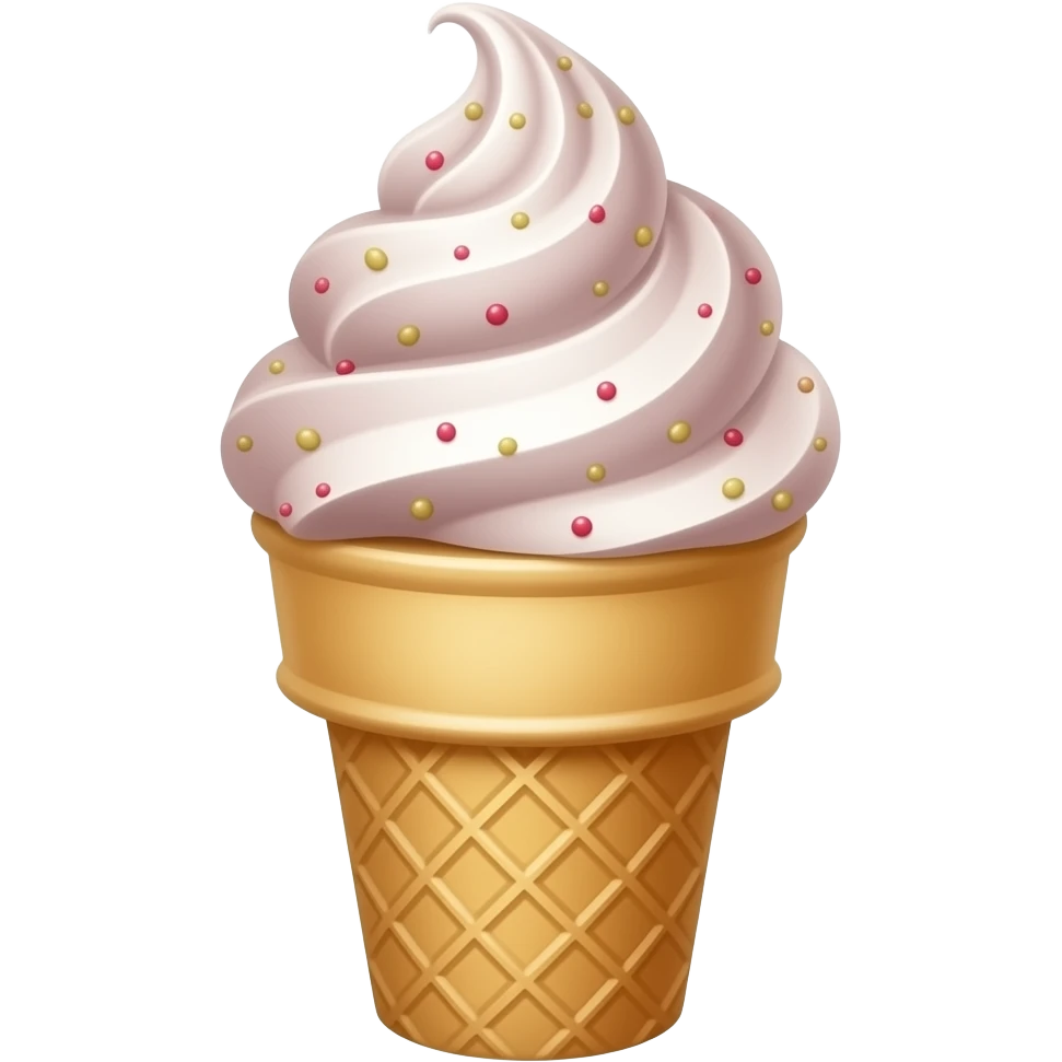 Ice cream cone emoji