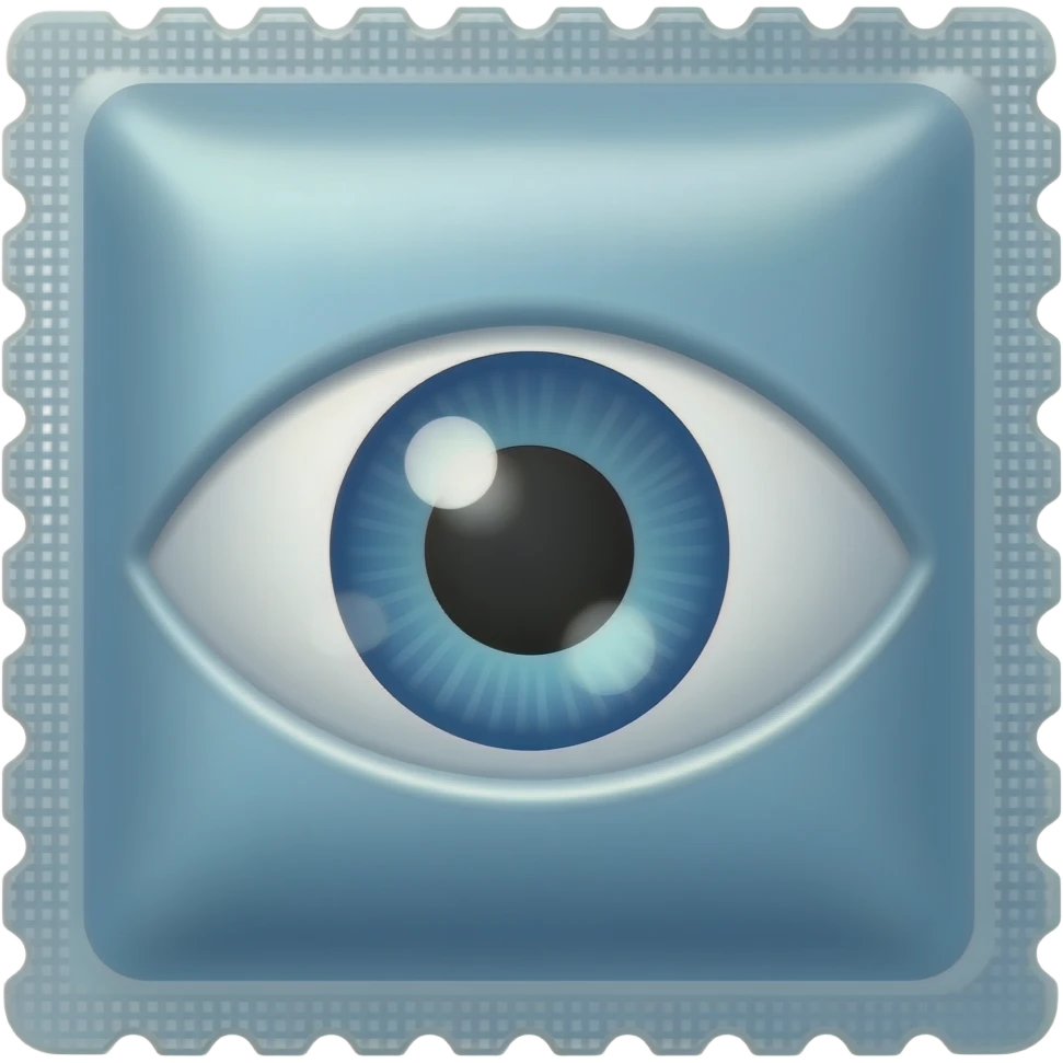 Упаковка капли для глаз emoji