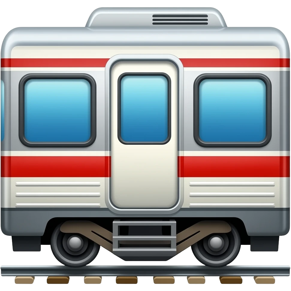 Train side view emoji