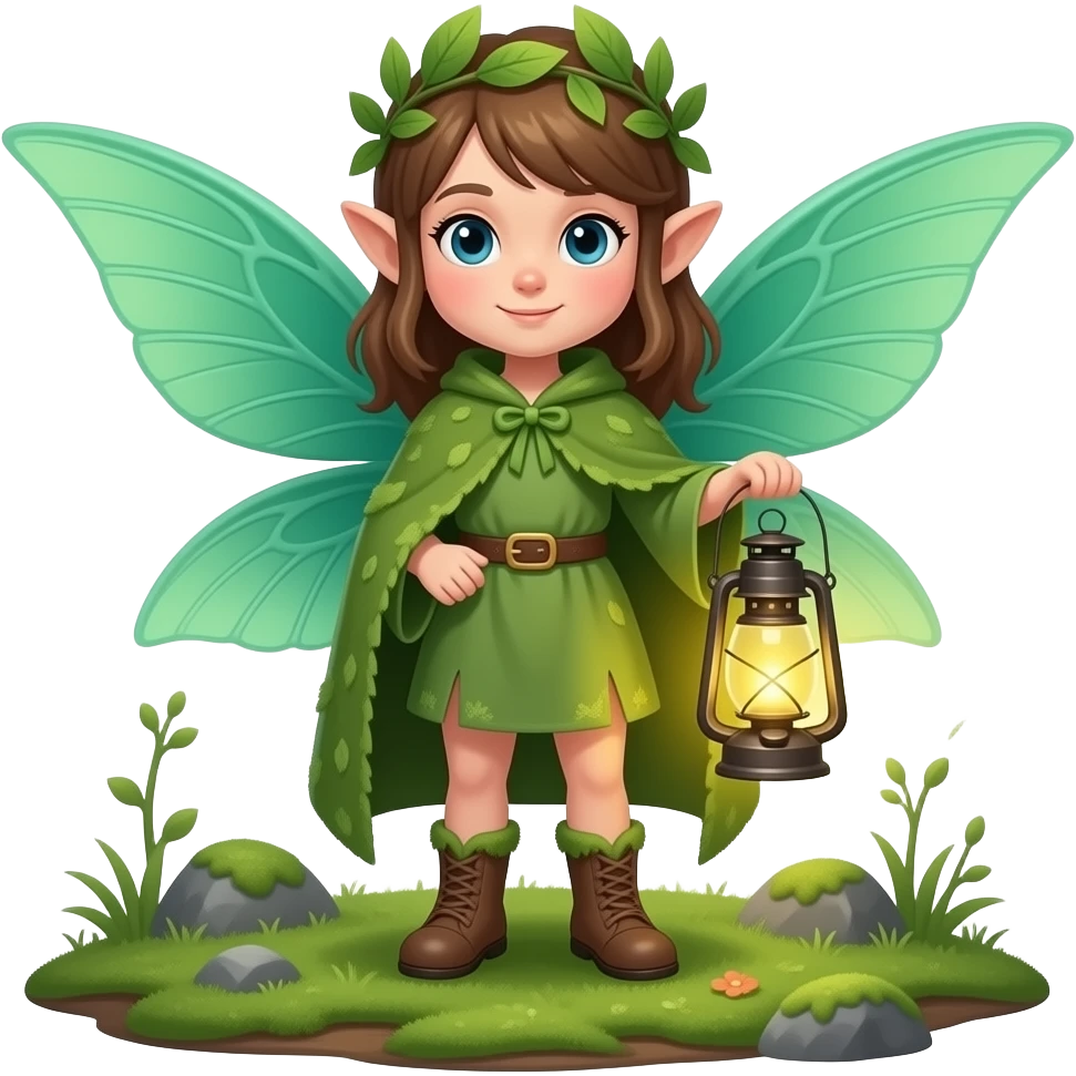 Forest Pixie  full body emoji