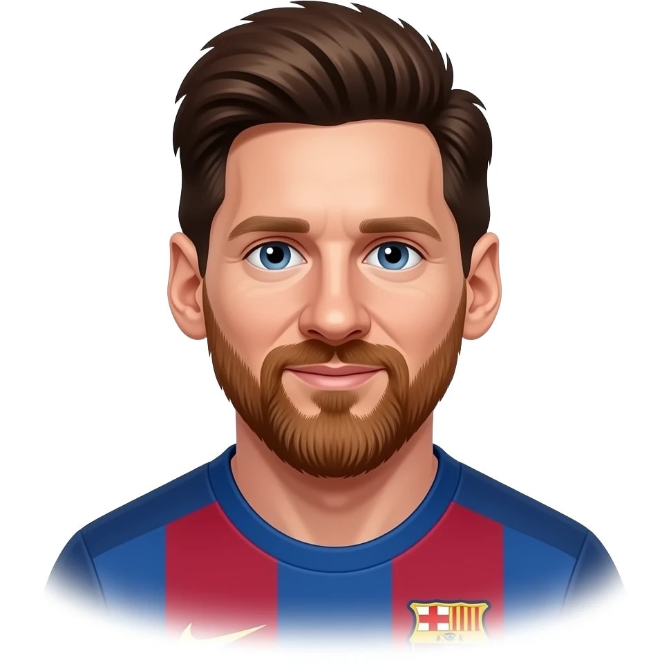 fantasma com messi emoji