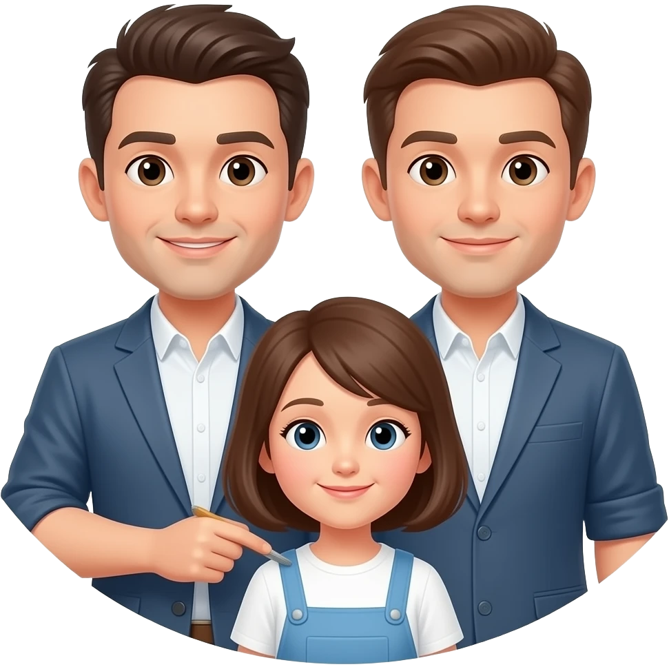 Мужчина строит семью emoji
