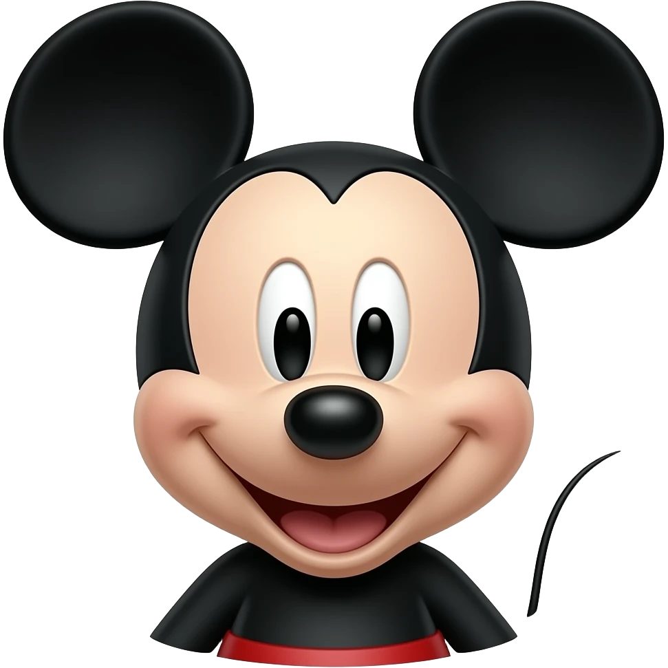 Mickey Mouse emoji