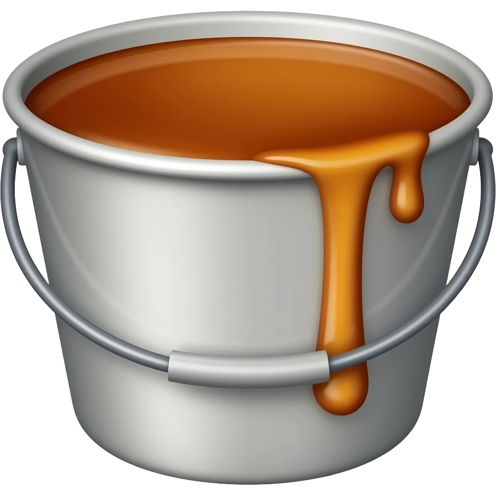 bucket of shellac emoji