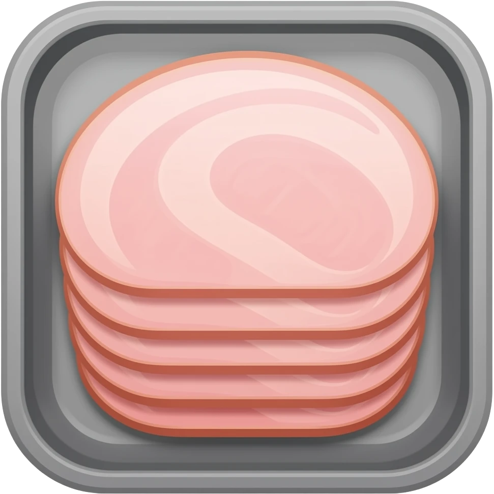 Ham tray sealed emoji
