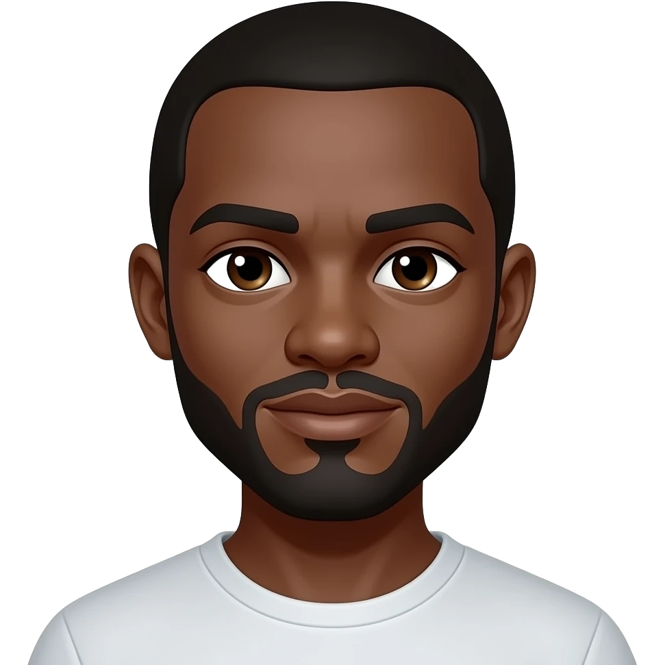 black man emoji