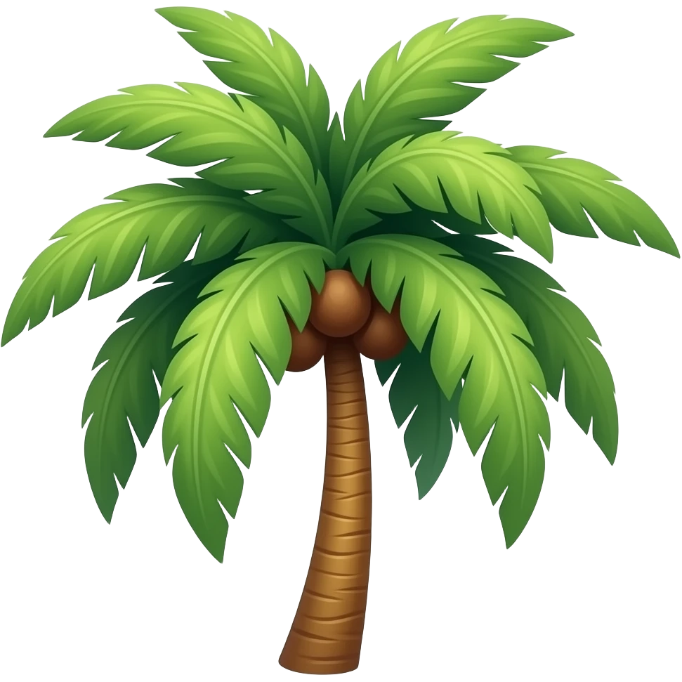 coconut tree emoji