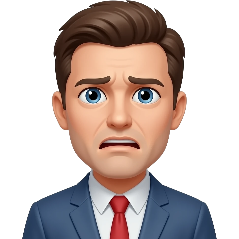 Desperate face emoji | AI Emoji Generator