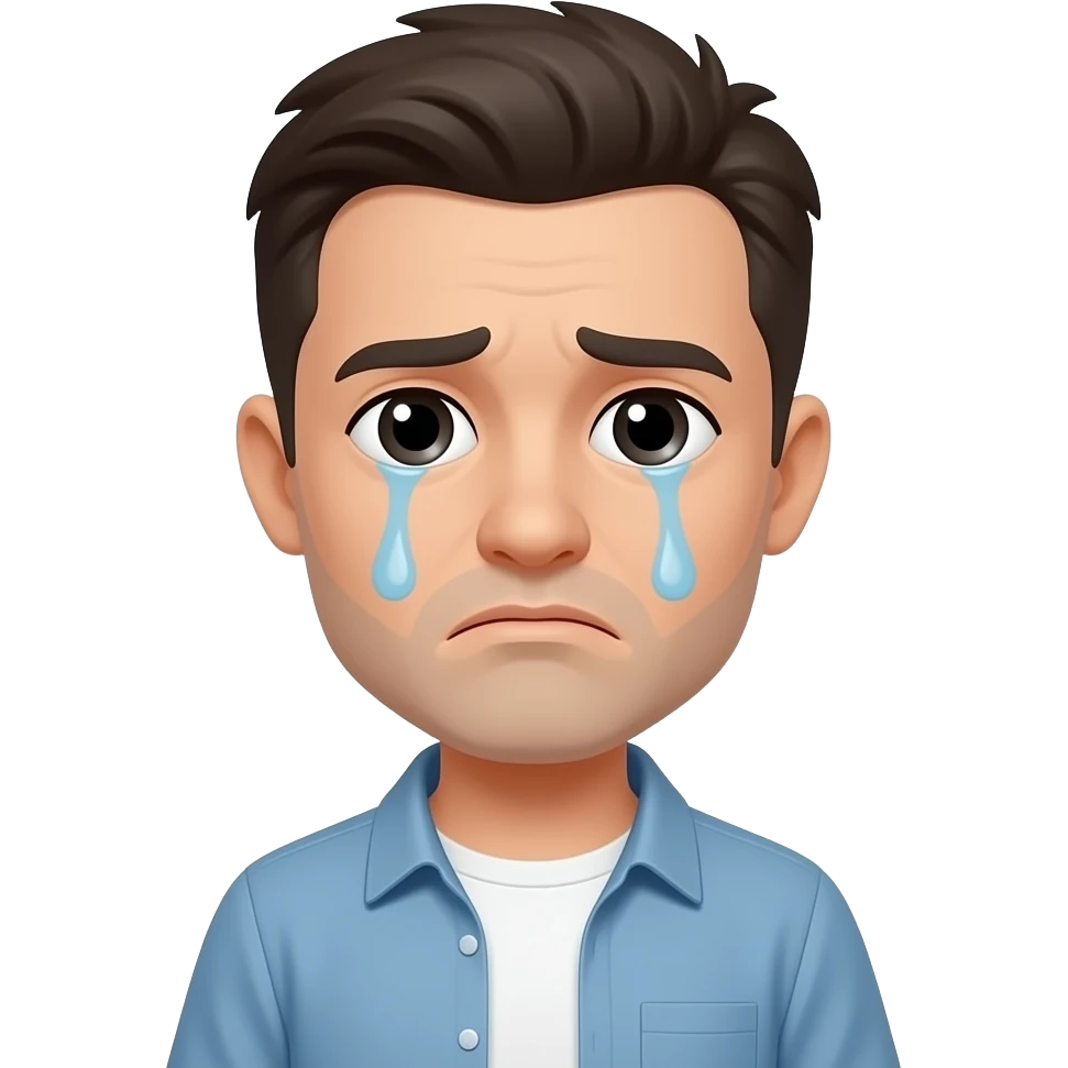 Tristesse emoji