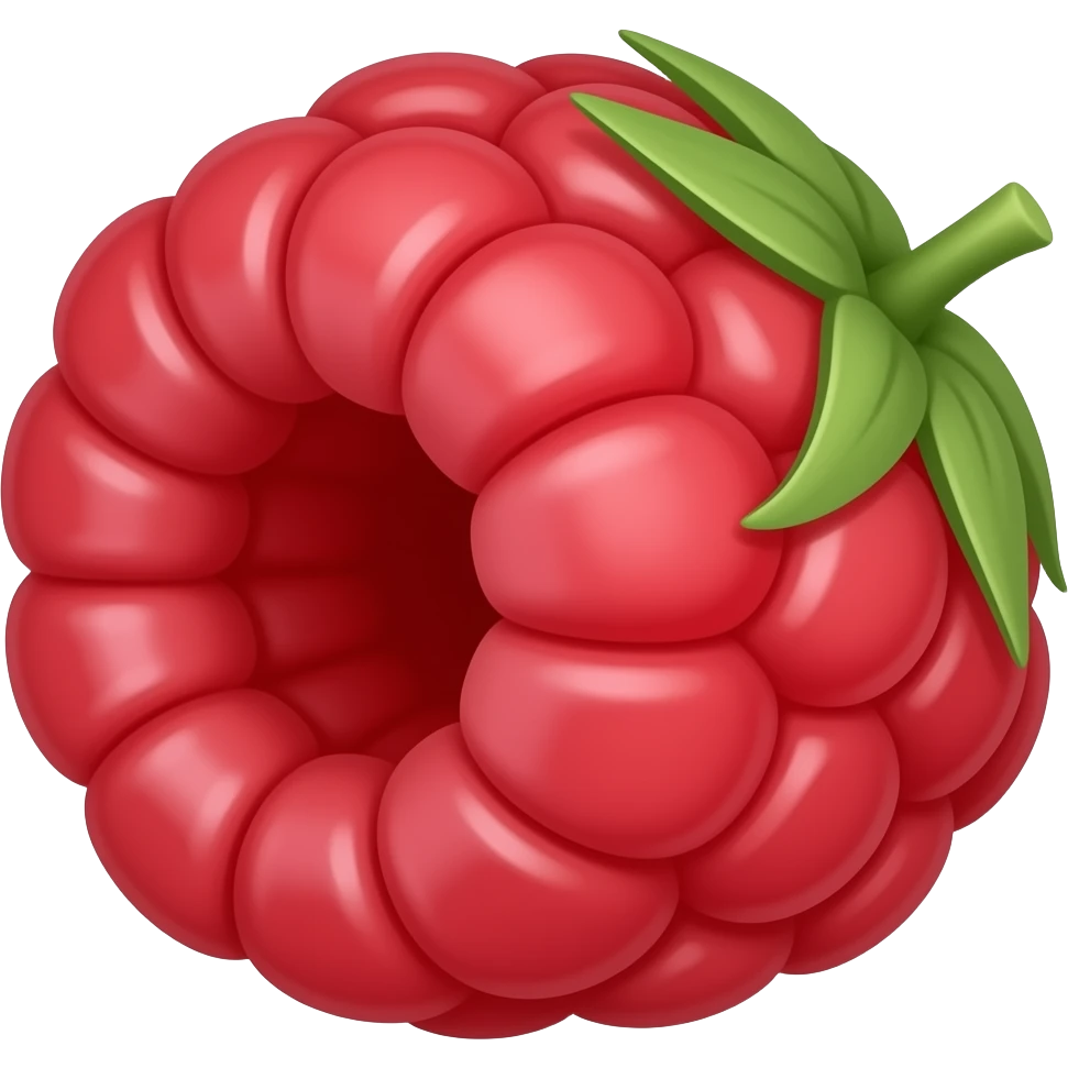 Framboos emoji