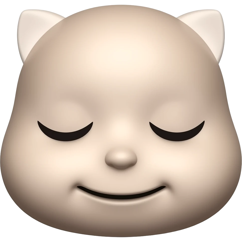 sleepy face emoji