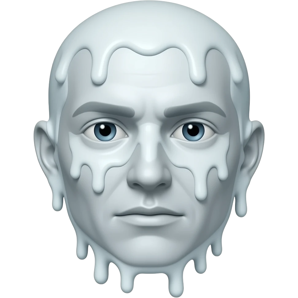 Melting face emoji
