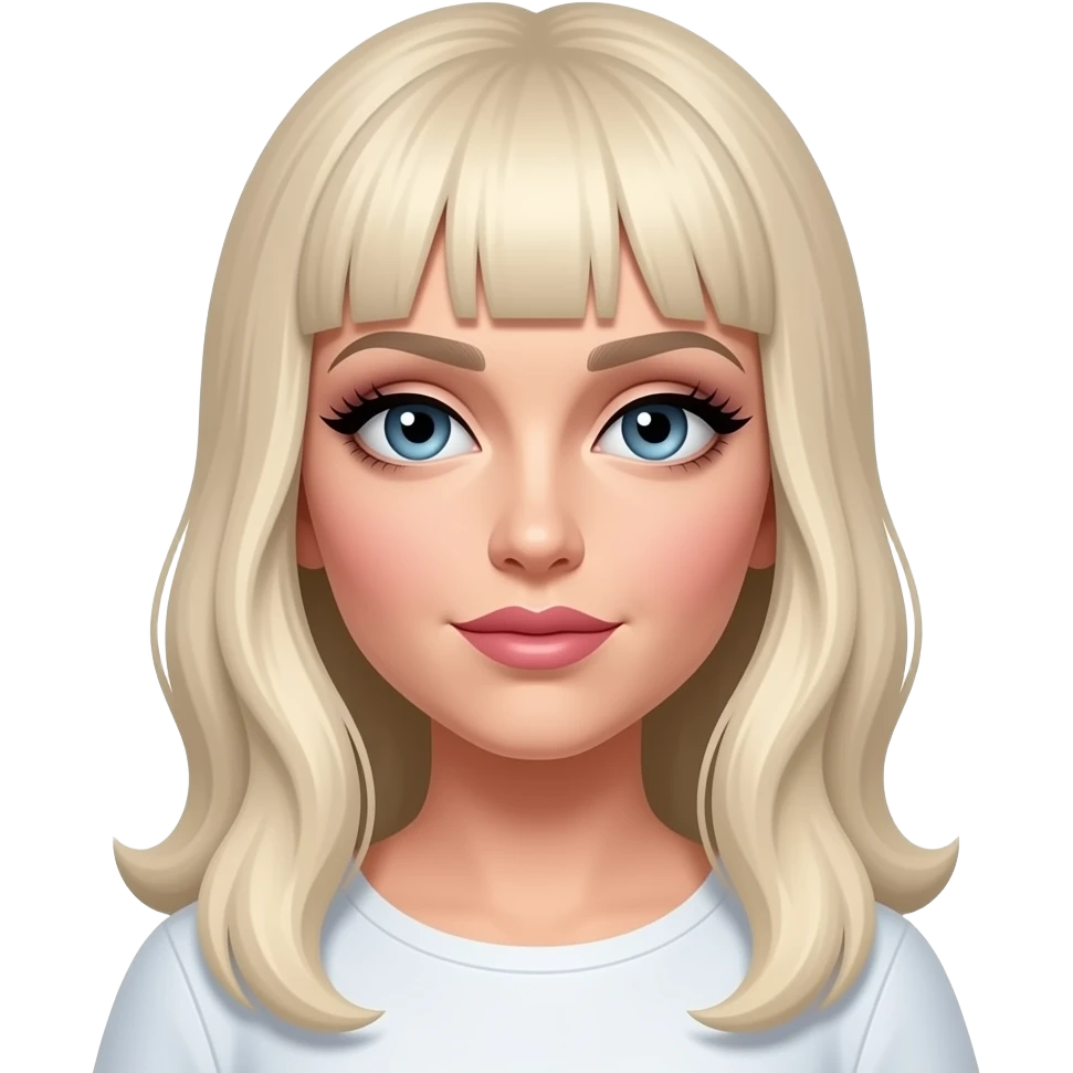 lady gaga as a virgin emoji