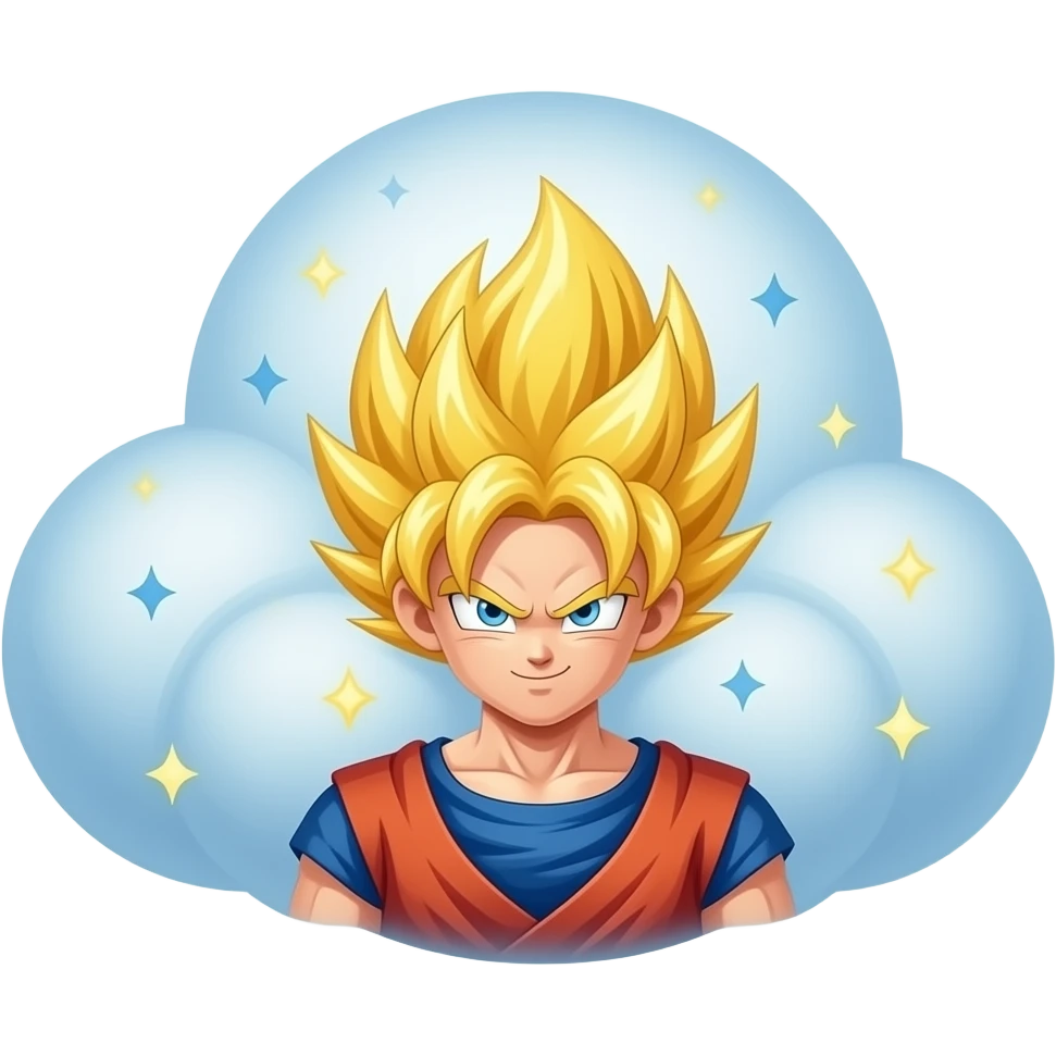 nuage magique de goku emoji