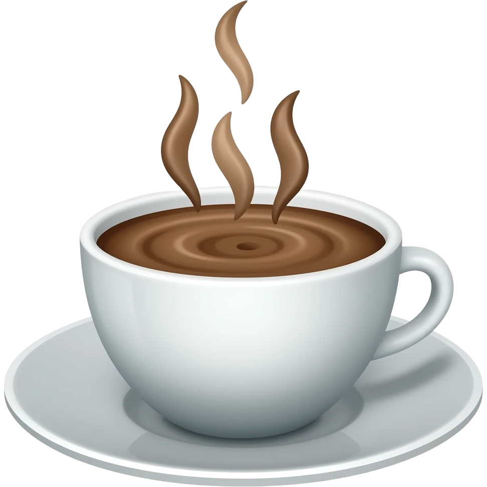 black chai emoji