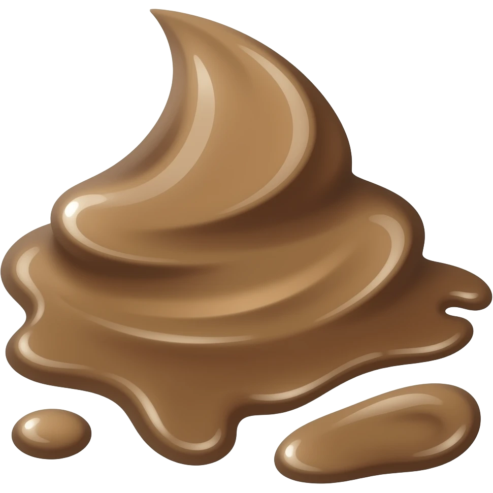 Mud emoji