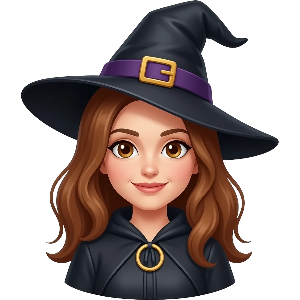 Me as a witch emoji