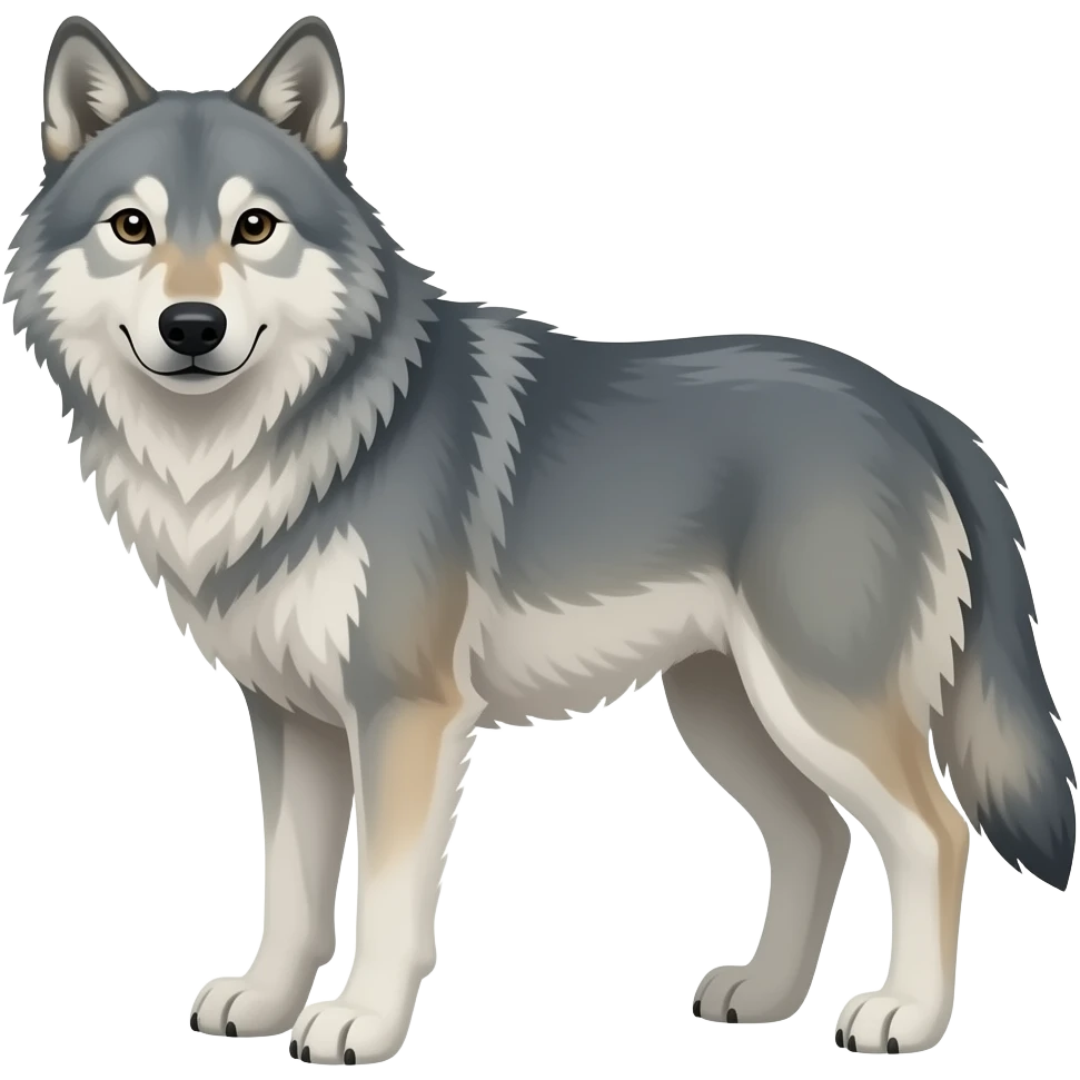 wolf emoji
