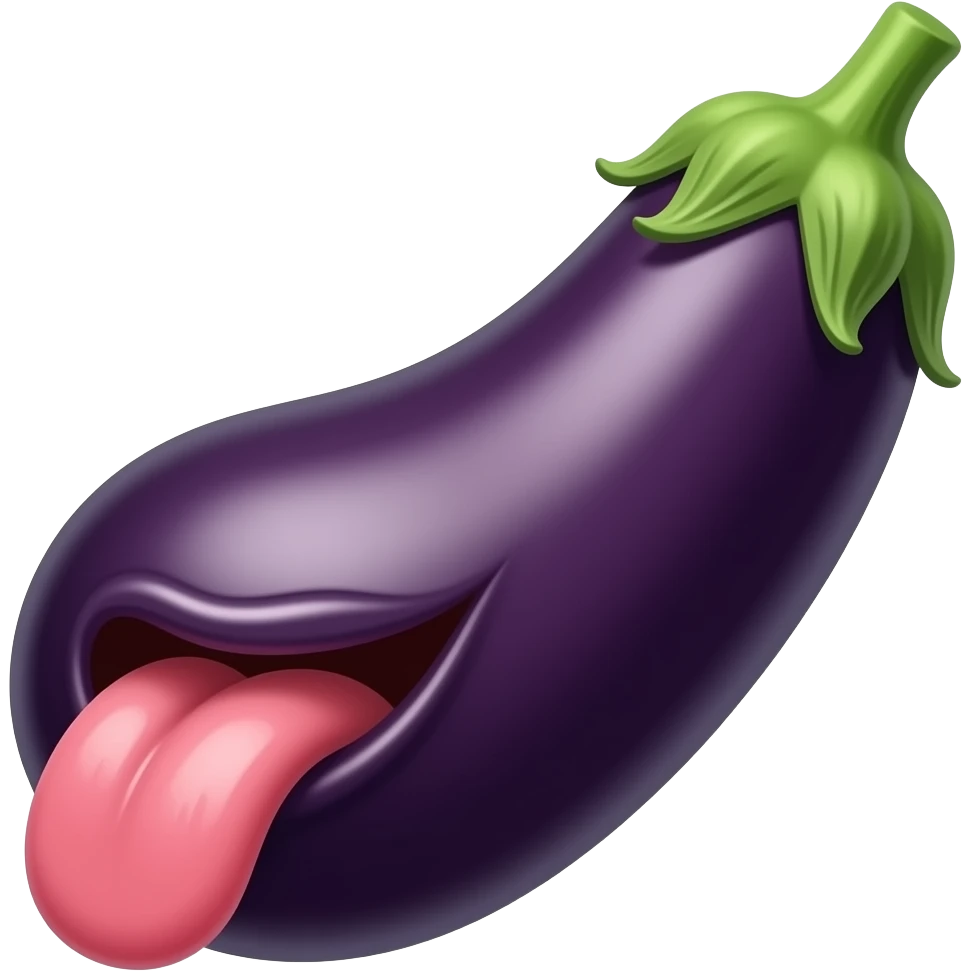 🍆👅 emoji