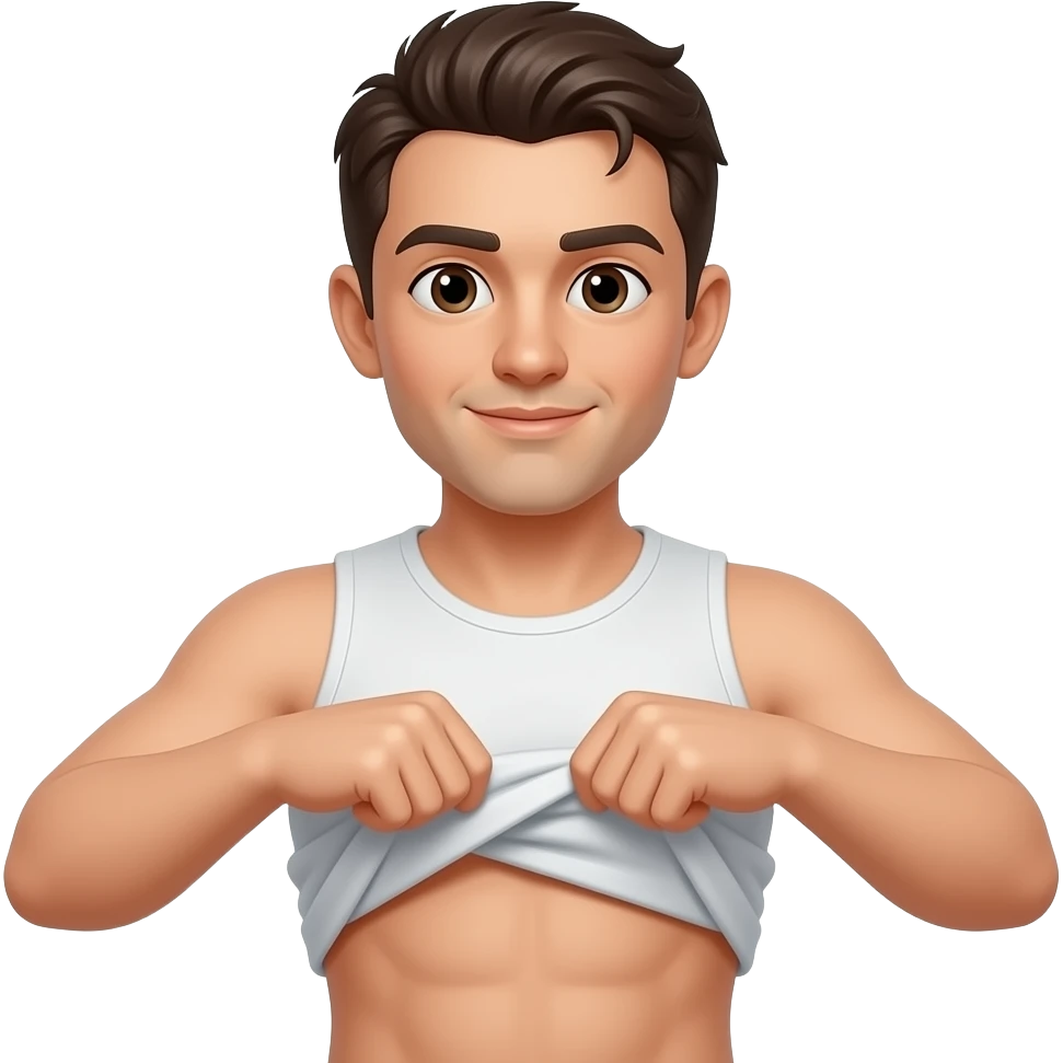 Take your top off emoji