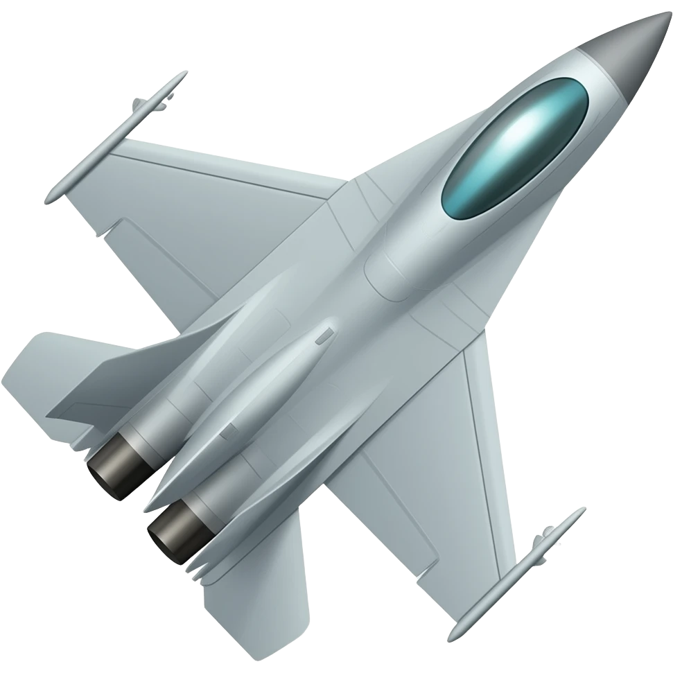 Fighter jet emoji