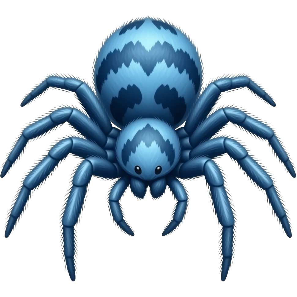 blue spider emoji