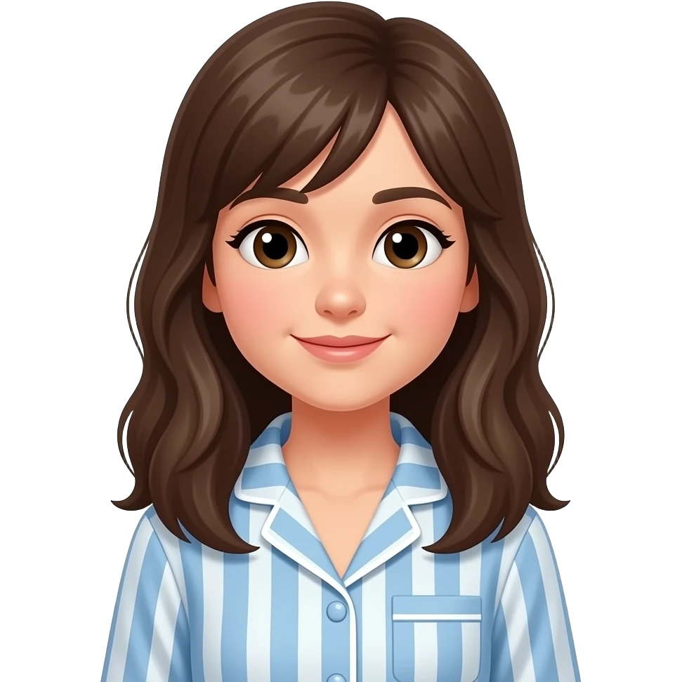 Only girl pajamas emoji