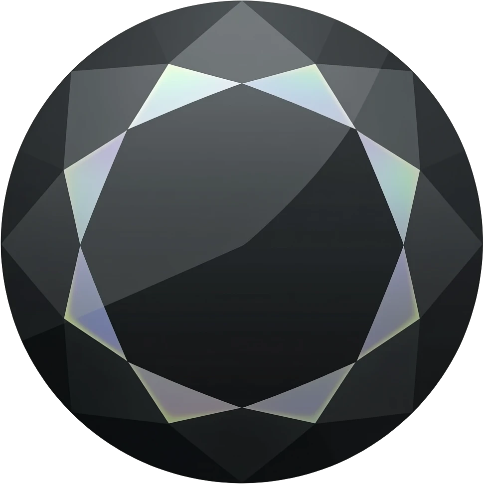 black gem emoji