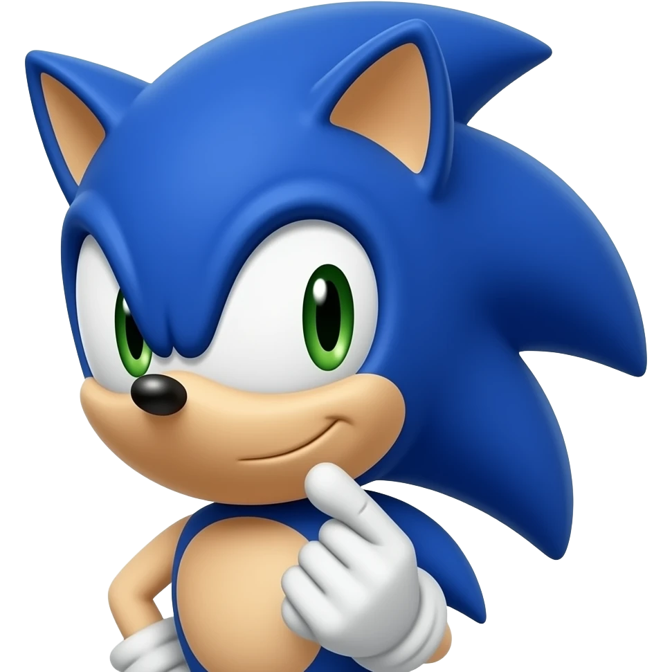sonic emoji | AI Emoji Generator