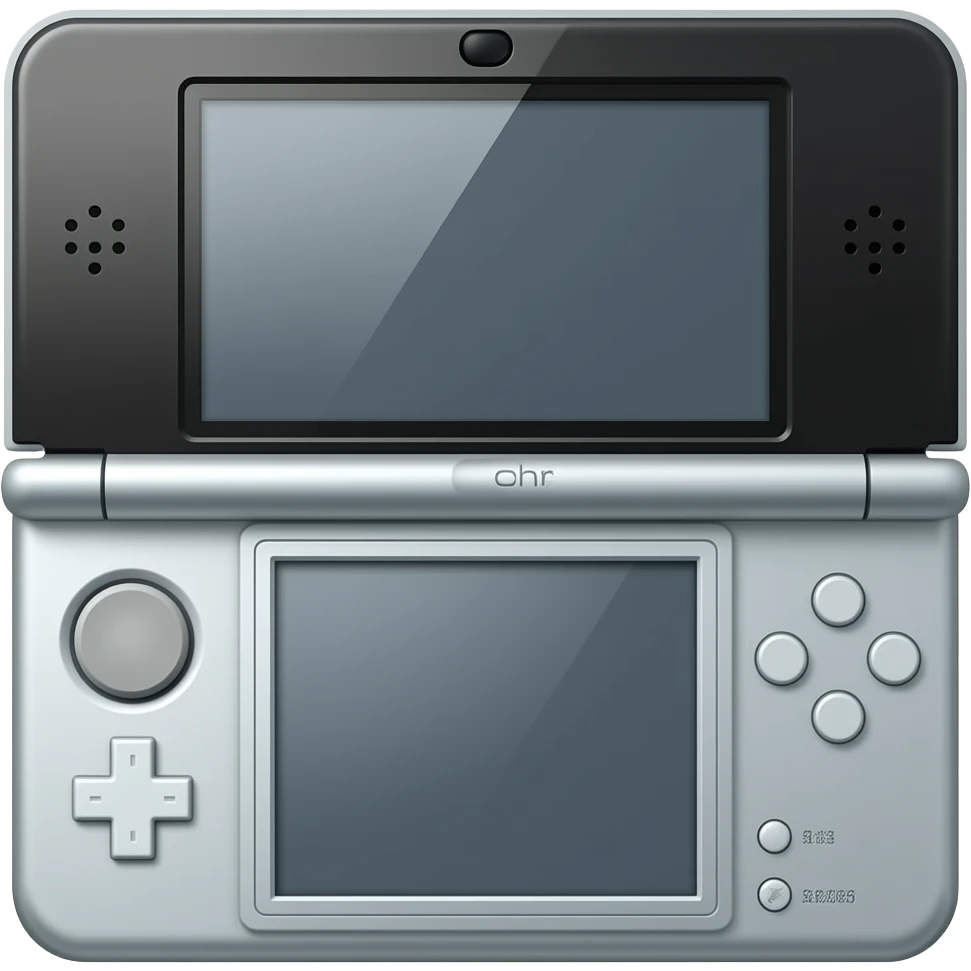 A Nintendo DS lite not 3ds or dsi emoji