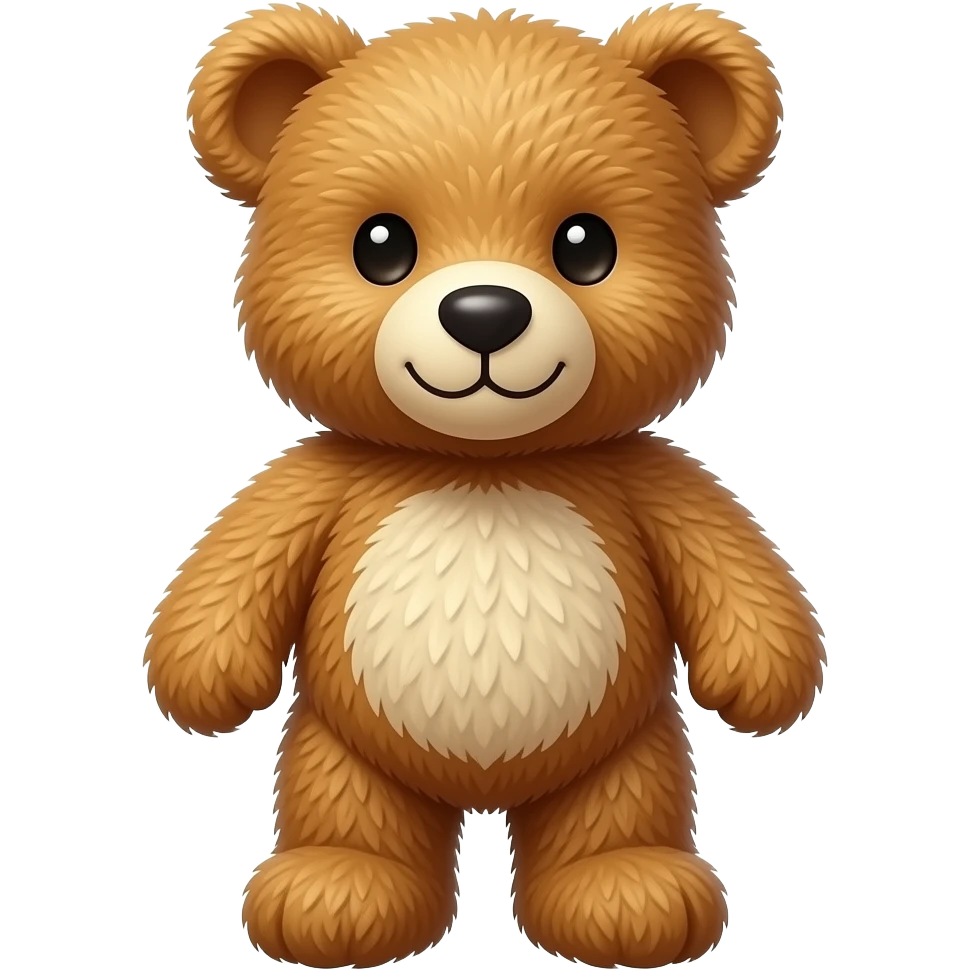 teddy bear realistic emoji