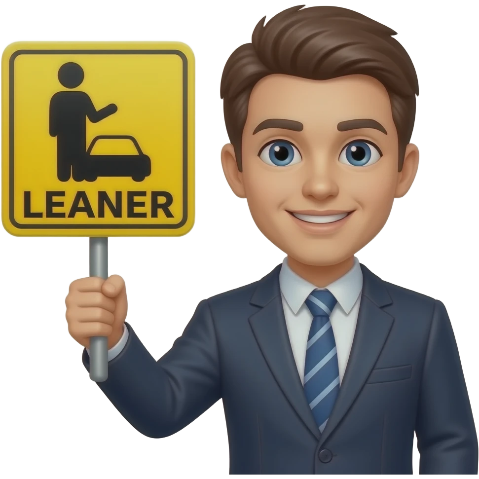 learner driver emoji