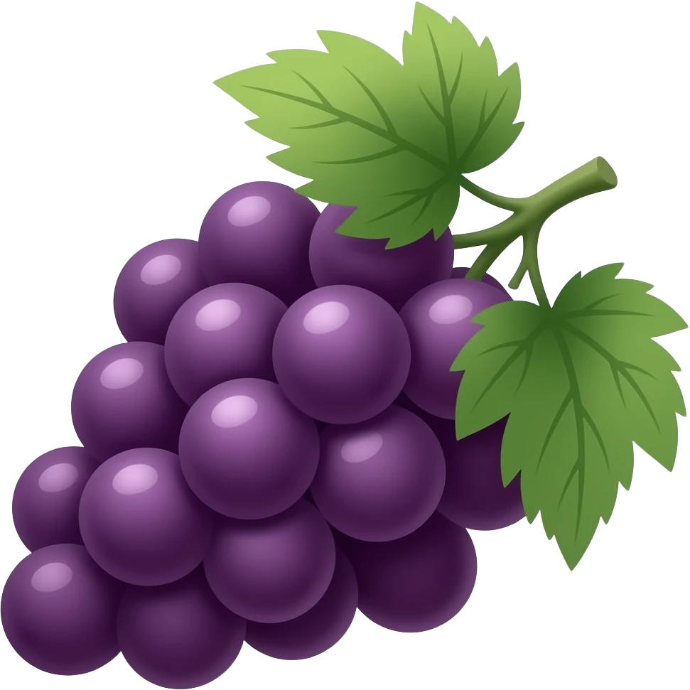 Grape emoji